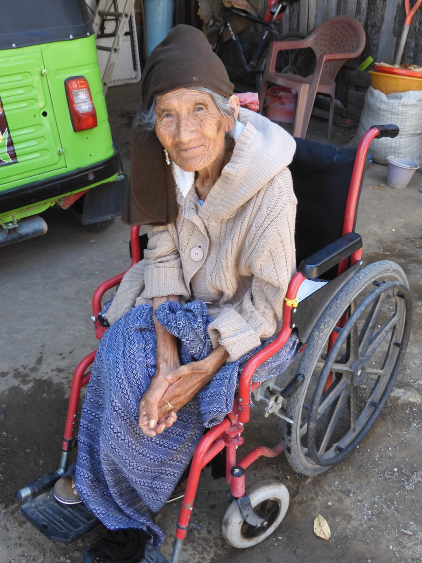 Cesar's 83-year-old abuela.